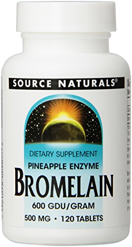 Source Naturals Bromelain 500 mg, 120 Count