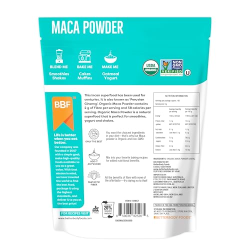 BetterBody Foods Organic Maca Powder