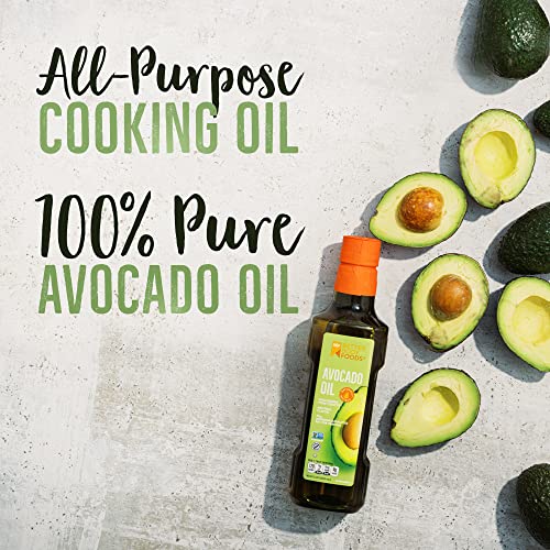 BetterBody Foods Refined Avocado Oil, Non-GMO Cooking Oil